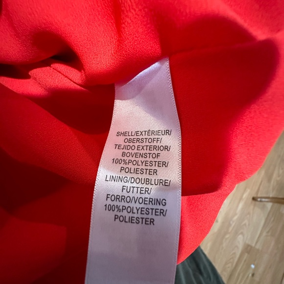 adrianna papell Plus’s Size 16 MIDI Red Summer Sleeveless Formal Party Dress - Picture 8 of 9